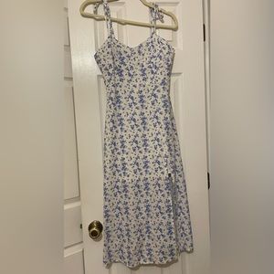 Forever 21 white floral dress